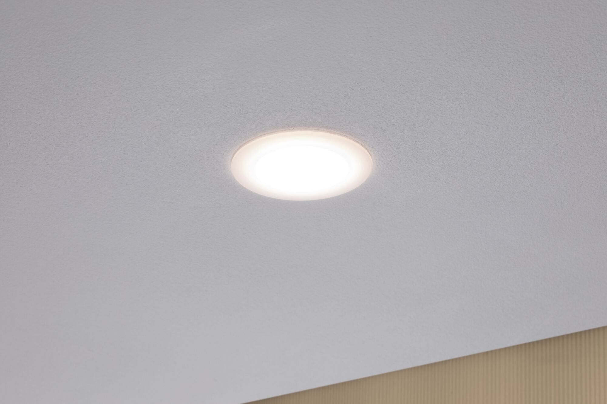 Premium Suon Basisset IP44 rund 90mm 3x5W 3x450lm 230V dimmbar Dim to warm Satin/Weiß - Paulmann - 99942