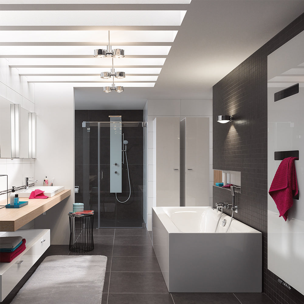 PUK Side Twin Ceiling LED-Retrofit Plafonnier