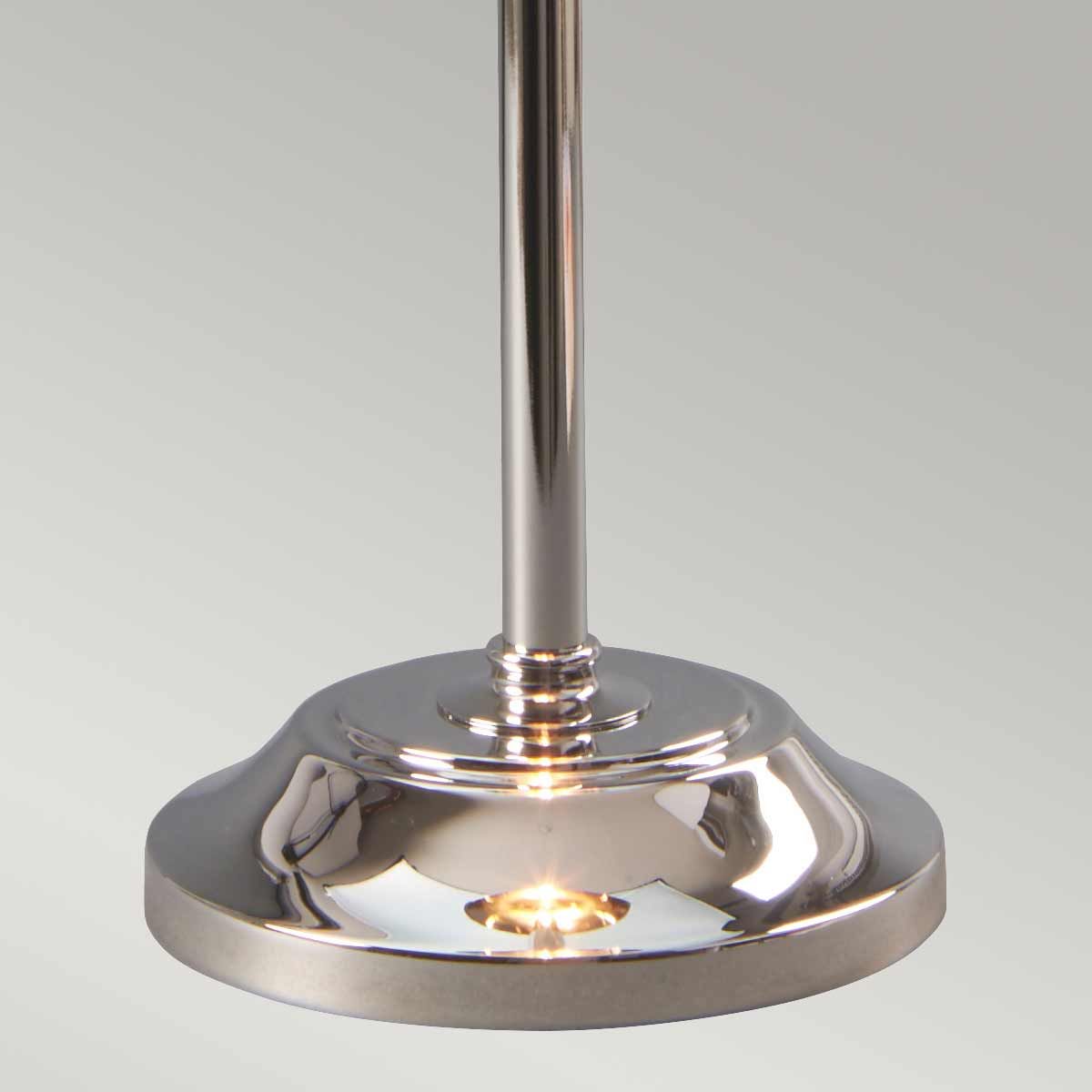Stablampe „Provence“ mit 1 Licht, poliertes Nickel