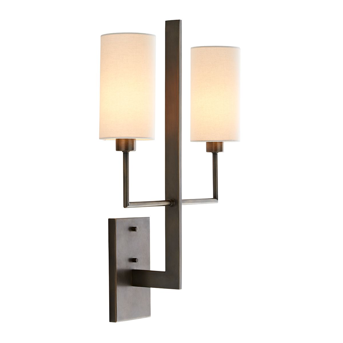Arteriors Blade Wandleuchte 2-flammig in gealterte Bronze