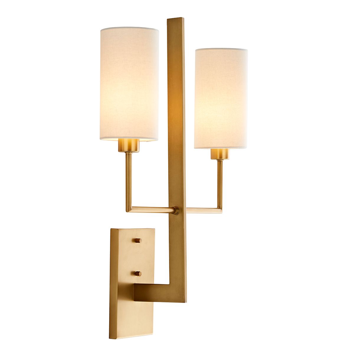 Arteriors Blade Wandleuchte 2-flammig in Antikmessing