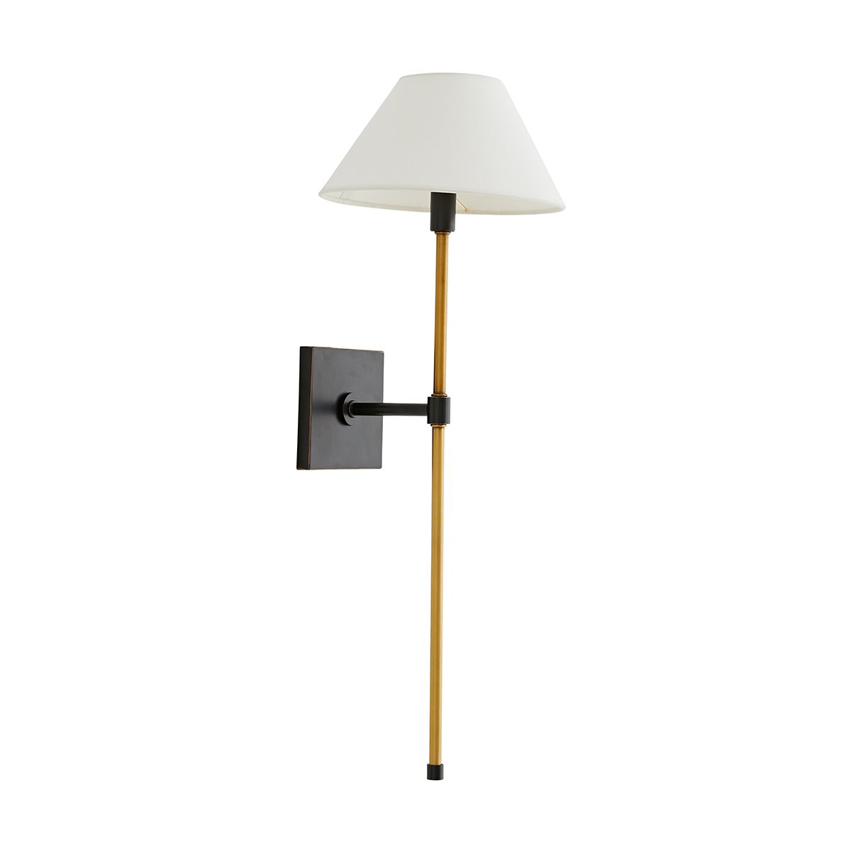 Arteriors Havana Wandleuchte 1-flammig in Bronze und Antikmessing