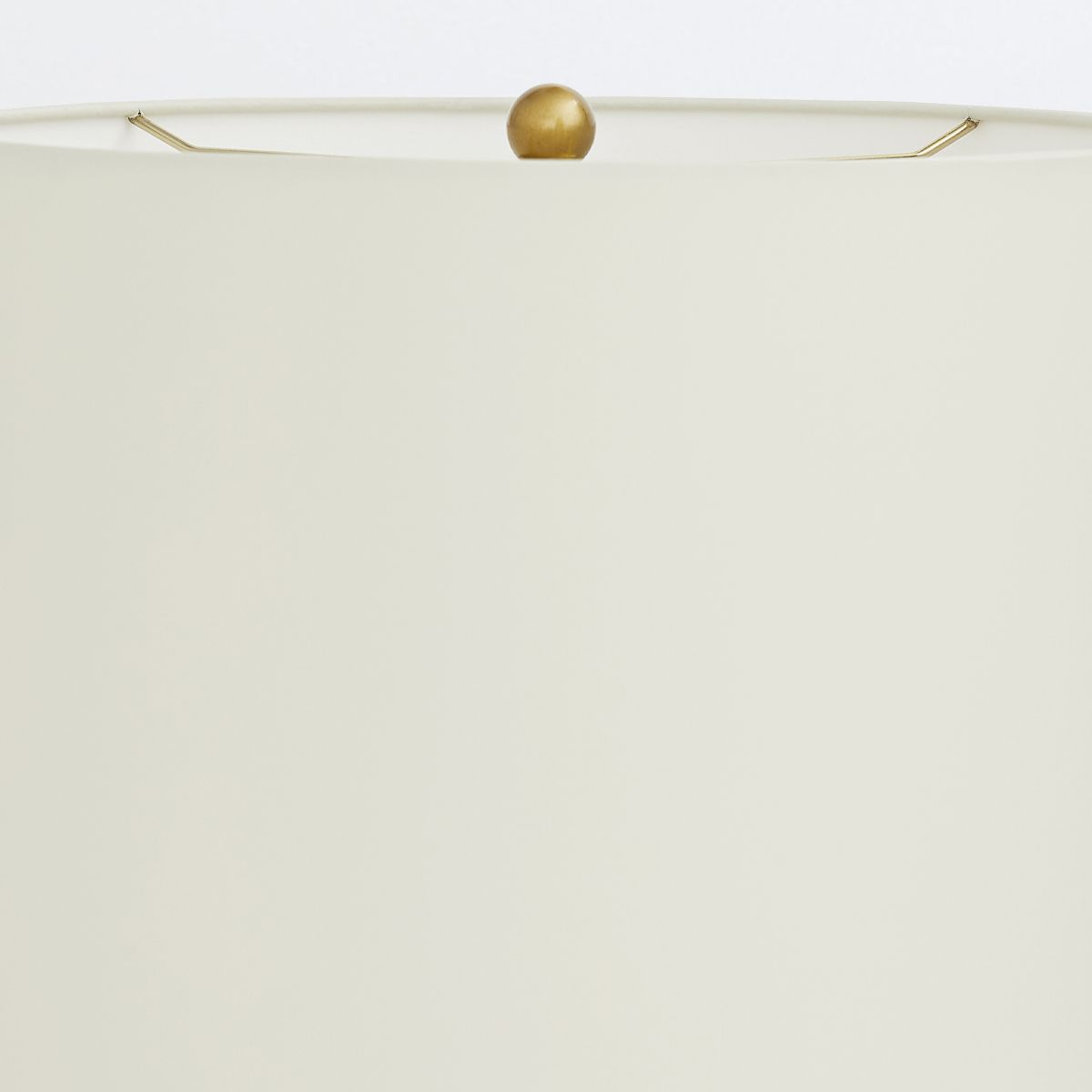Arteriors Sidney Tischleuchte 2-flammig in weißer Alabaster with Antikmessing