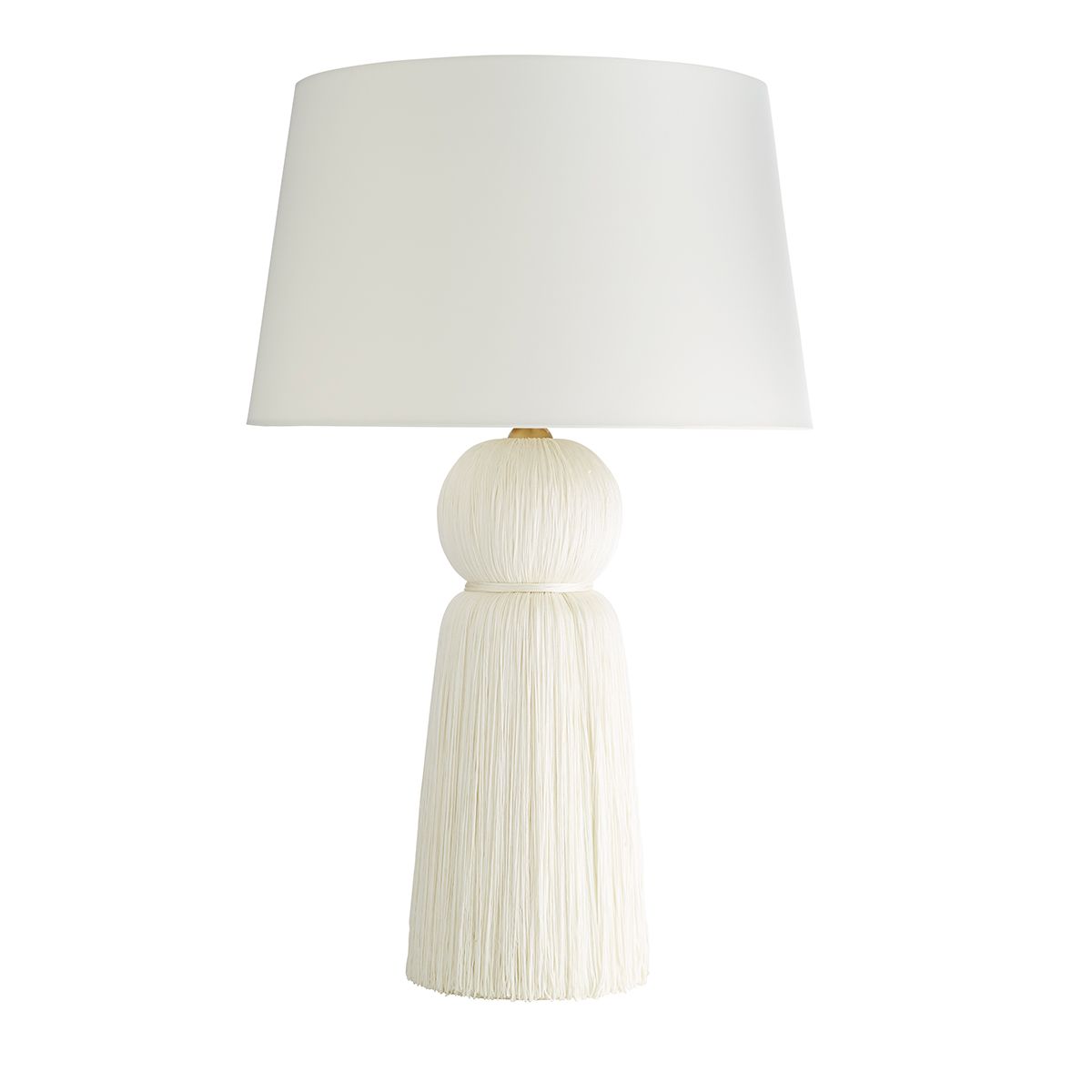 Arteriors Tassel Tischleuchte 1-flammig in Elfenbein