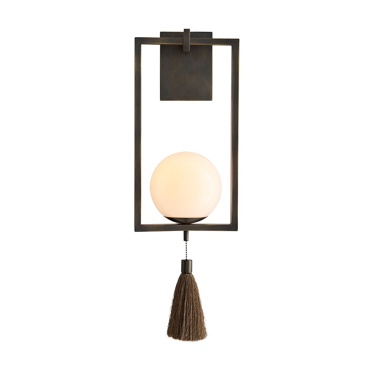 Arteriors Trapeze Wandleuchte 1-flammig in gealterte Bronze