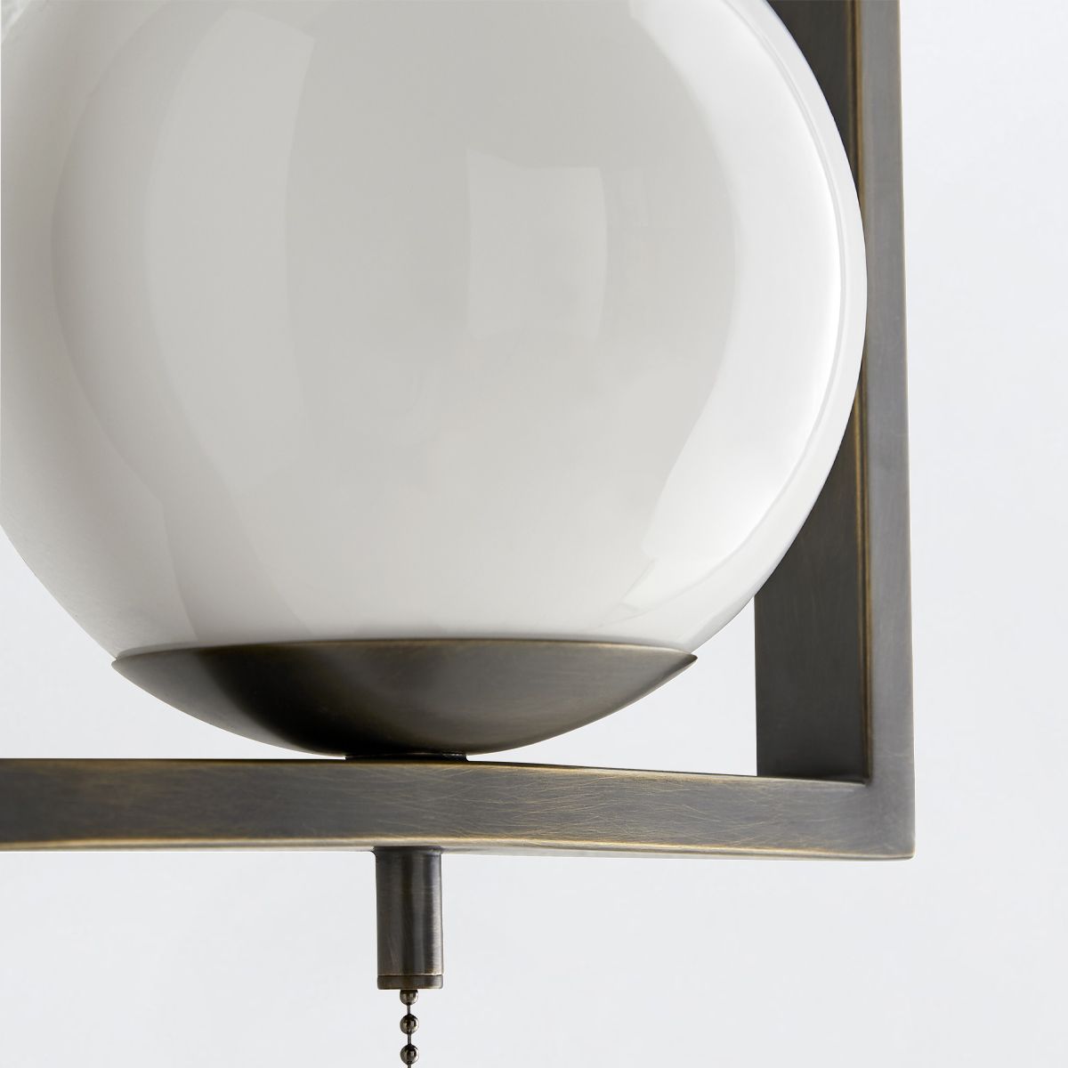 Arteriors Trapeze Wandleuchte 1-flammig in gealterte Bronze