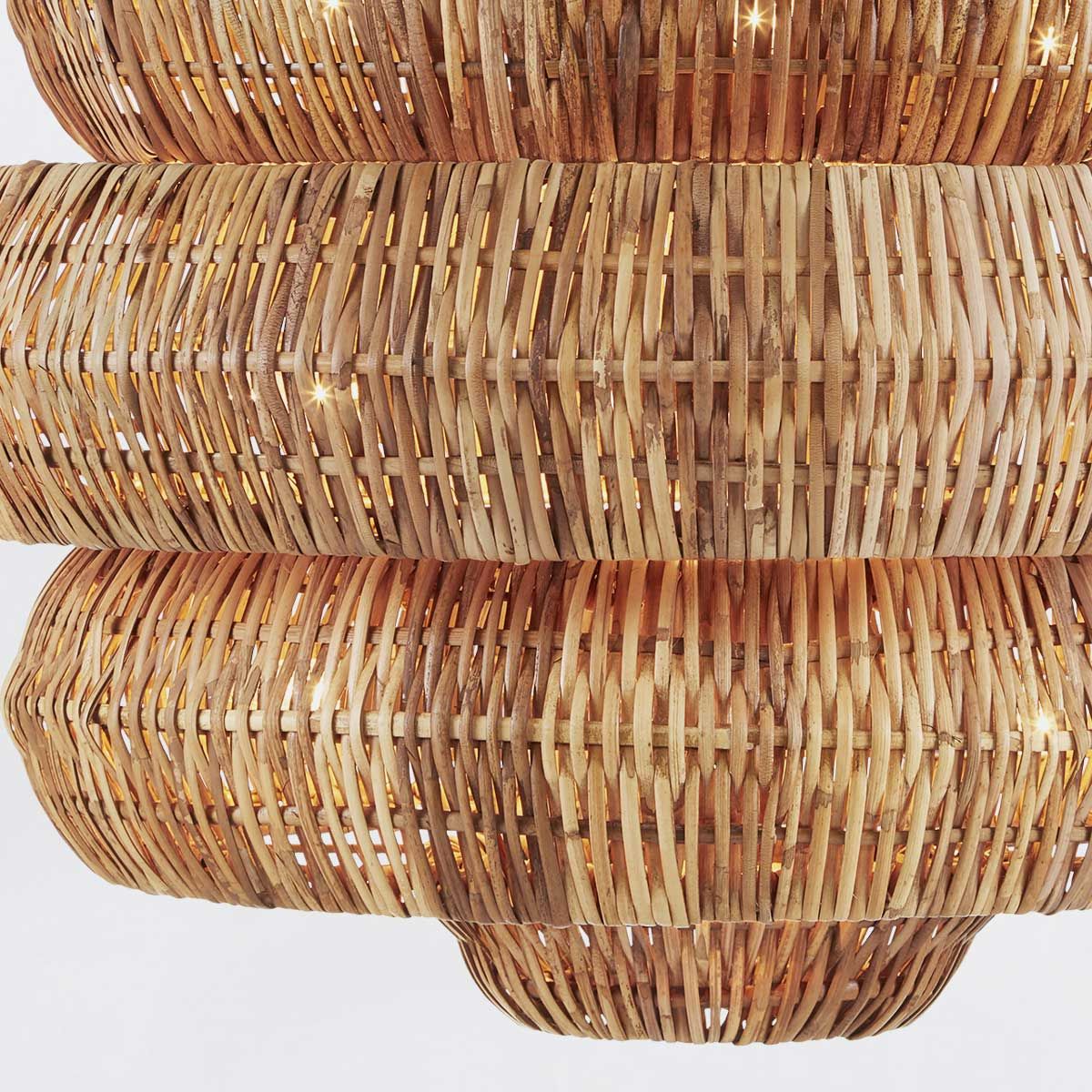 Currey & Company – Antibes Kronleuchter 9-flammig Natur/Beige