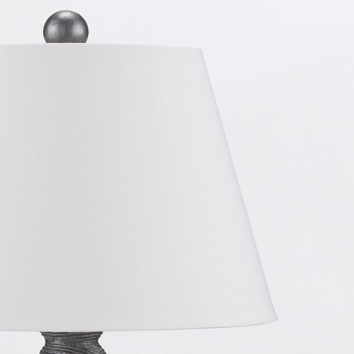 Currey & Company – Basalt Tischleuchte 1-flammig Grau