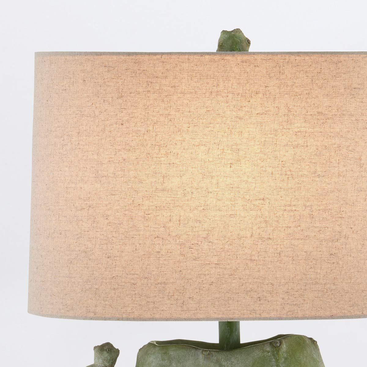 Currey & Company – Cactus Tischleuchte 1-flammig Grün
