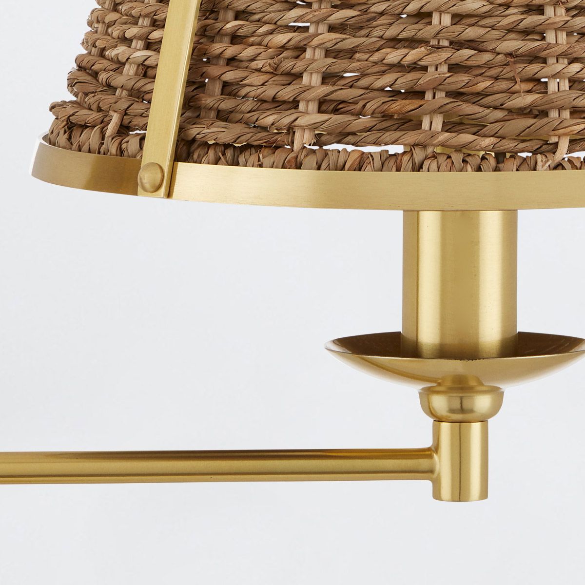 Currey & Company – Deauville Tischleuchte 2-flammig Gold