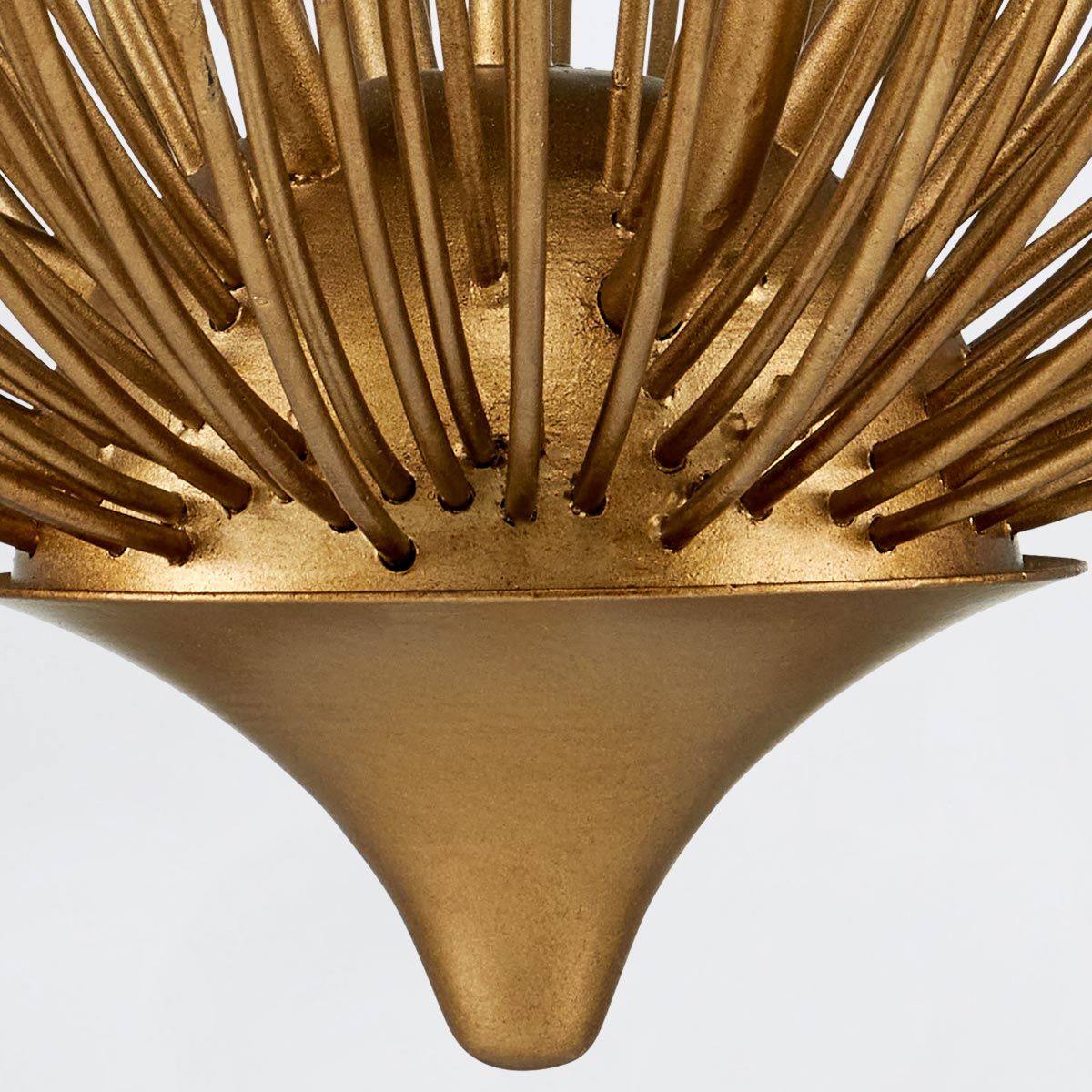 Currey & Company – Delphos Kronleuchter 6-flammig Gold/Natur