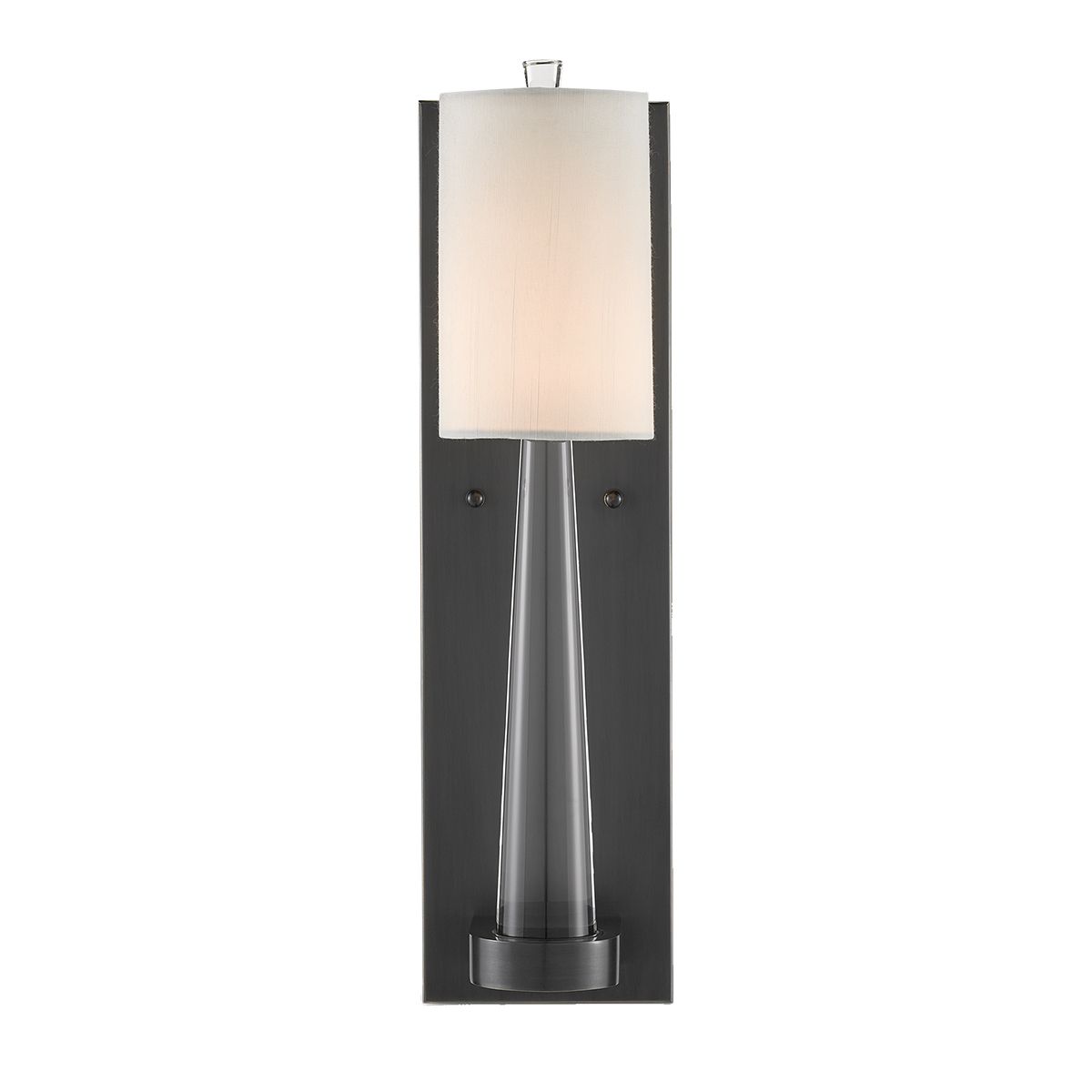 Currey & Company – Junia Wandleuchte 1-flammig Transparent/Bronze