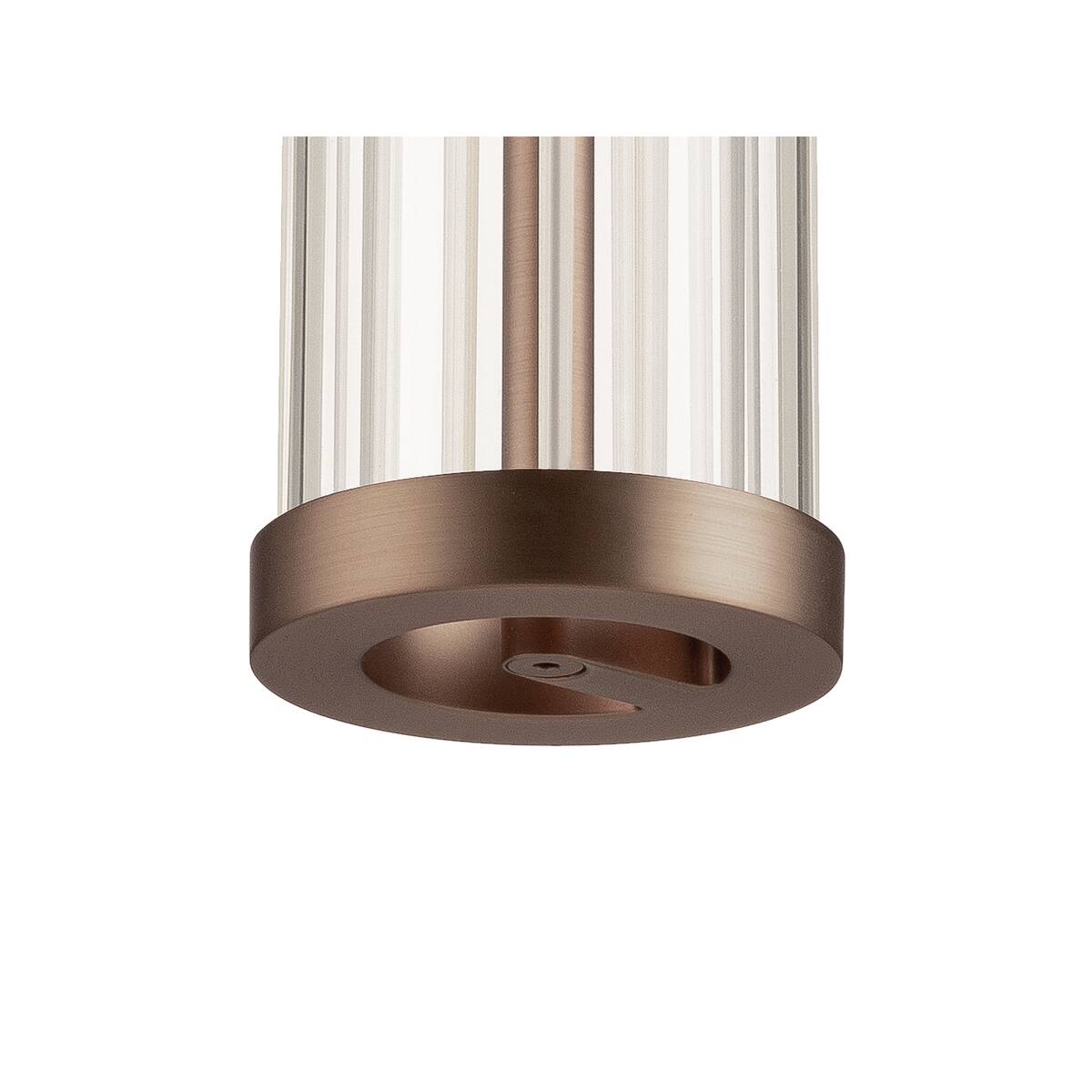 QUIMERA 1~ Pendelleuchte, Pendellänge 150cm, 2700K, PHASE, dunkel kupfer - SLV - 1008043