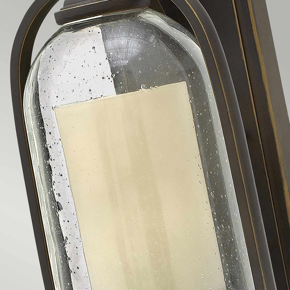 Quincy Kleine Wandlaterne mit 1 Licht, geölte Bronze - Elsteadlighting - HK - QUINCY - S