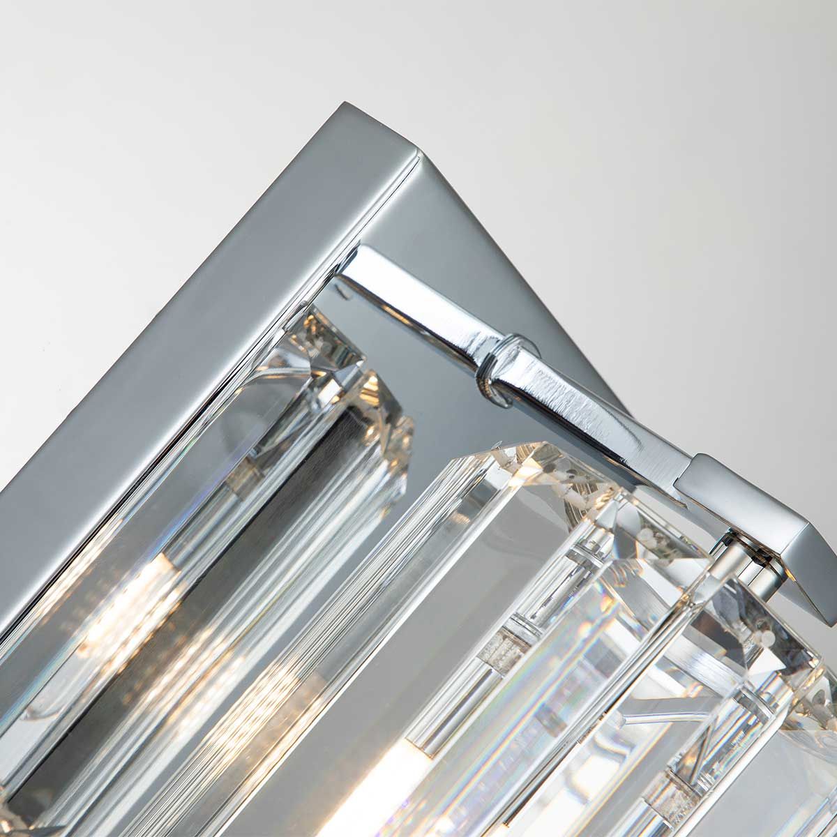Wandleuchte Divine 1 Licht - Poliertes Chrom