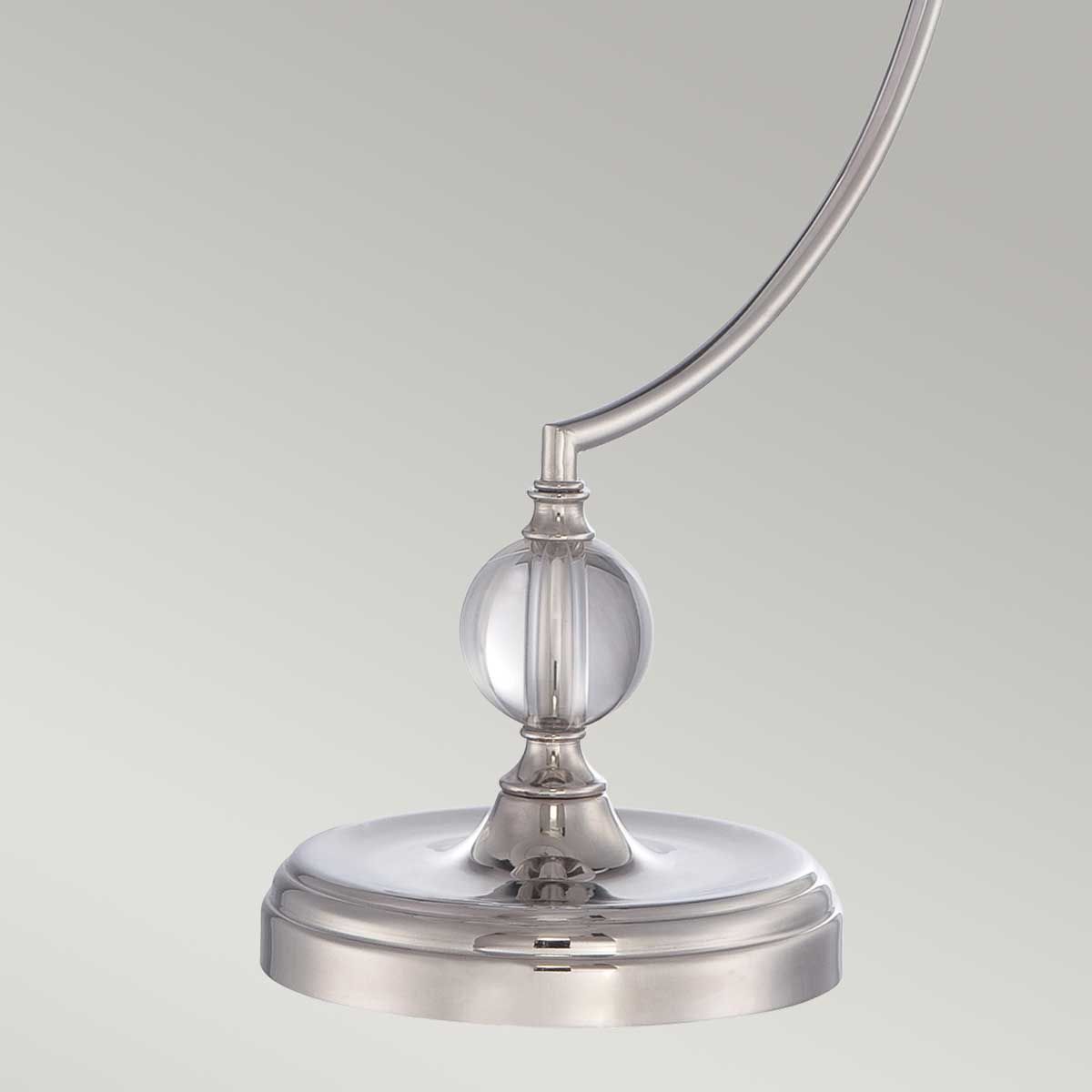 Tischlampe Jenkins mit 1 Licht, poliertes Nickel