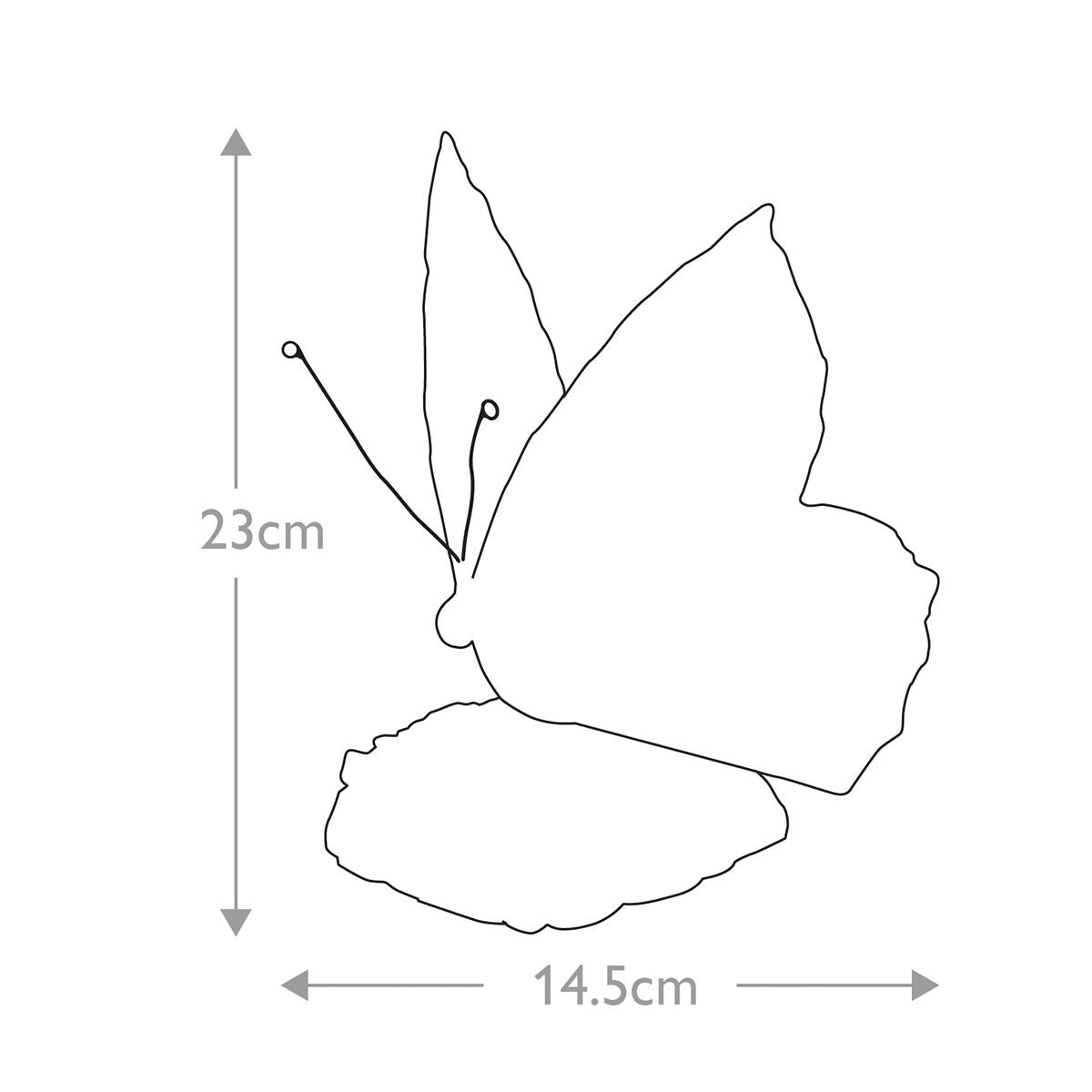 Tiffany Tierlampen Orange Schmetterling Lampe - Architektonische Bronze