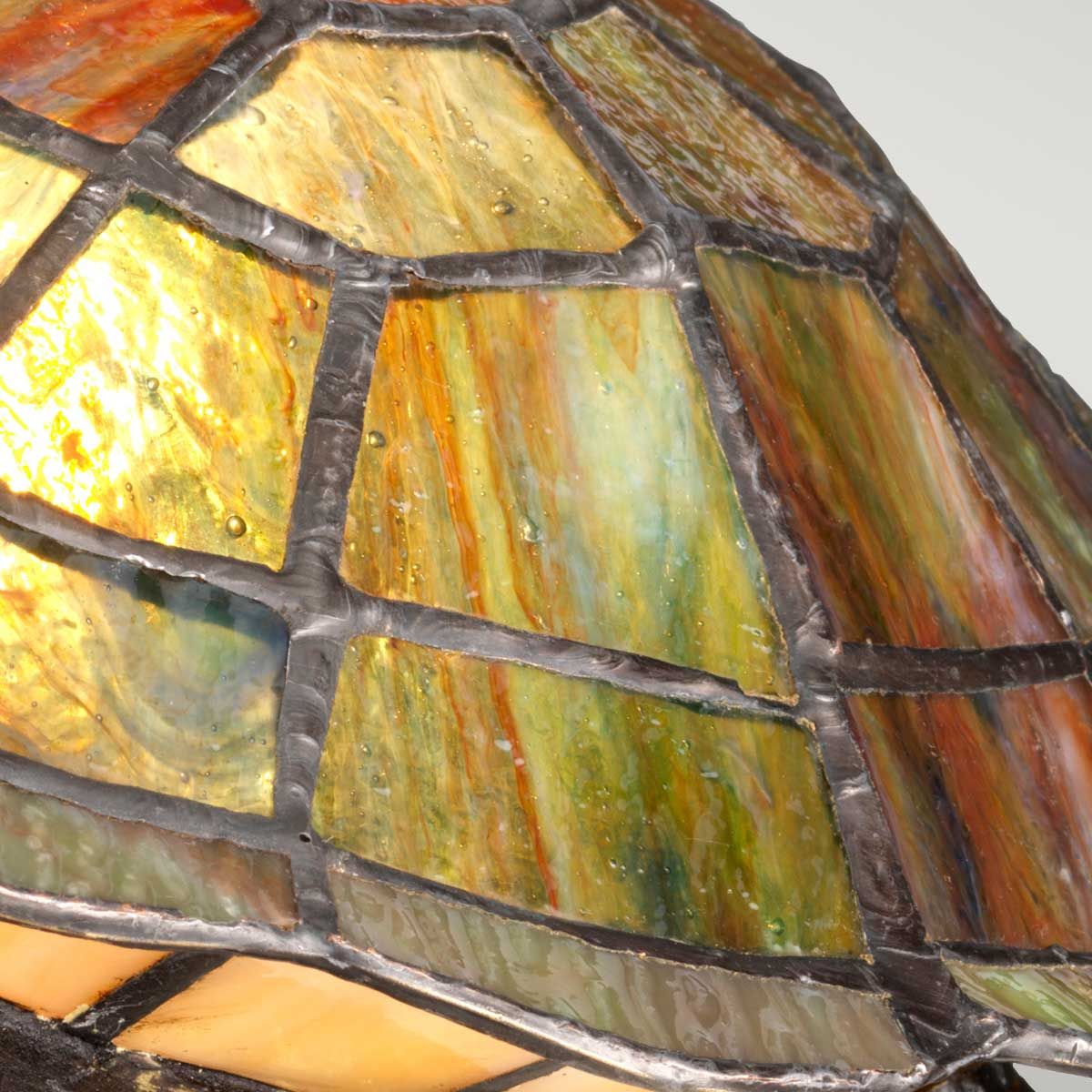 Tiffany Tierlampen Sawback Schildkrötenlampe - Vintage Bronze