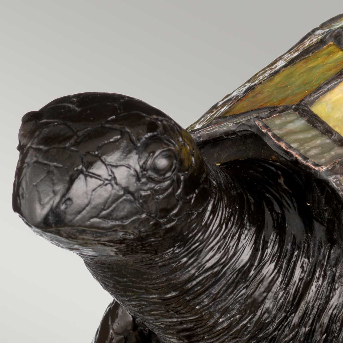 Tiffany Tierlampen Sawback Schildkrötenlampe - Vintage Bronze