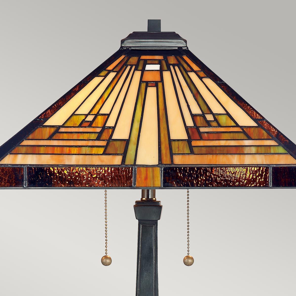 Stephen 2-flammige Tischlampe - Vintage Bronze