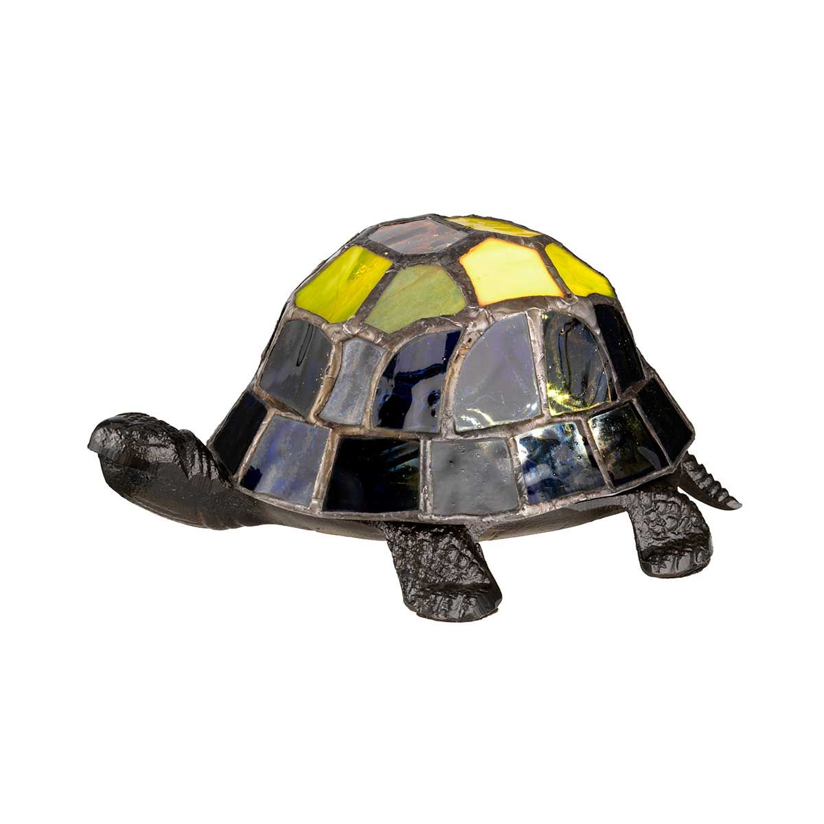 Tiffany Tierlampen Schildkröte Tiffany Lampe - Vintage Bronze