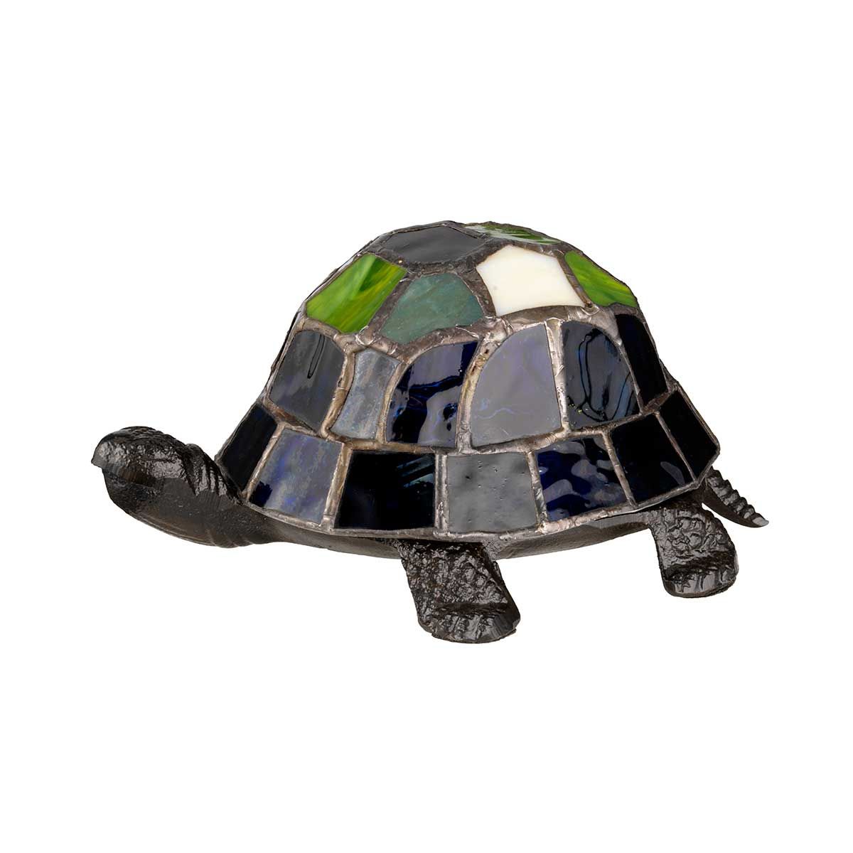 Tiffany Tierlampen Schildkröte Tiffany Lampe - Vintage Bronze