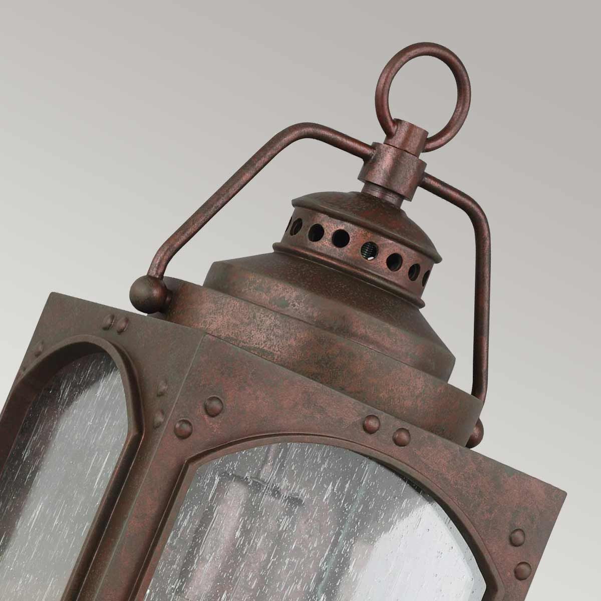 Randhurst 1 - flammige mittelgroße Wandlaterne – Kupferoxid - Elsteadlighting - FE - RANDHURST - M - CO