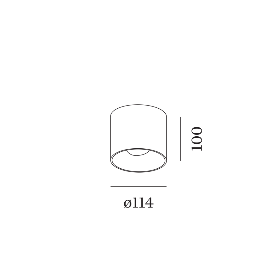 Ray 1.0 LED Außenbereich Deckenlampe