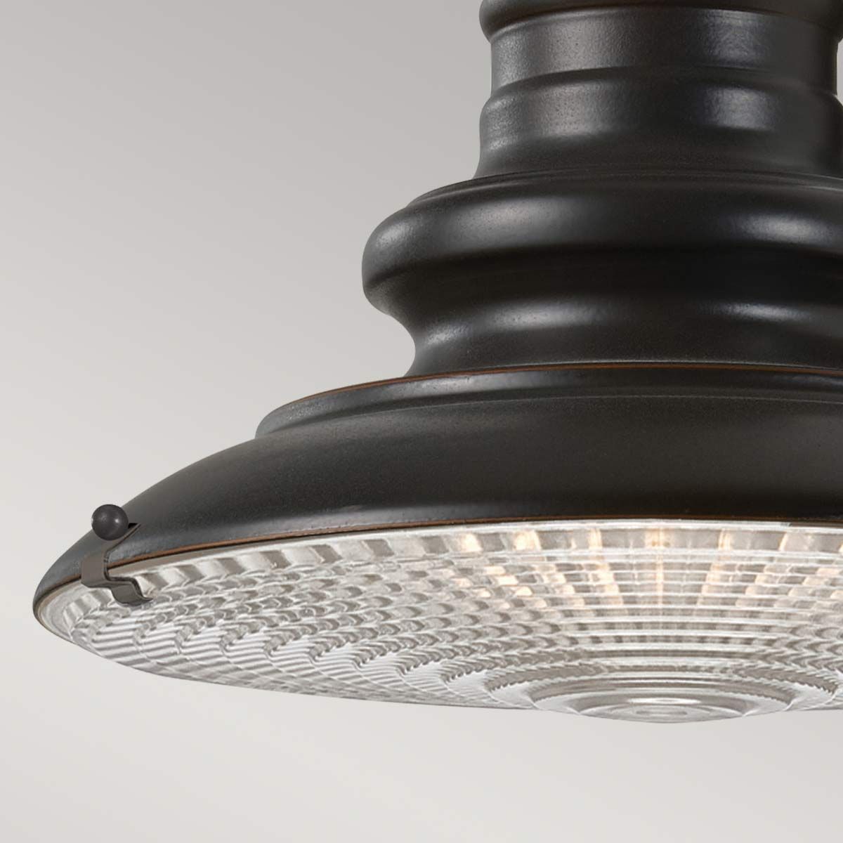 Redding Station Kleine Wandlaterne mit 1 Licht, Restaurierungsbronze - Elsteadlighting - FE - REDDING2 - S - RB