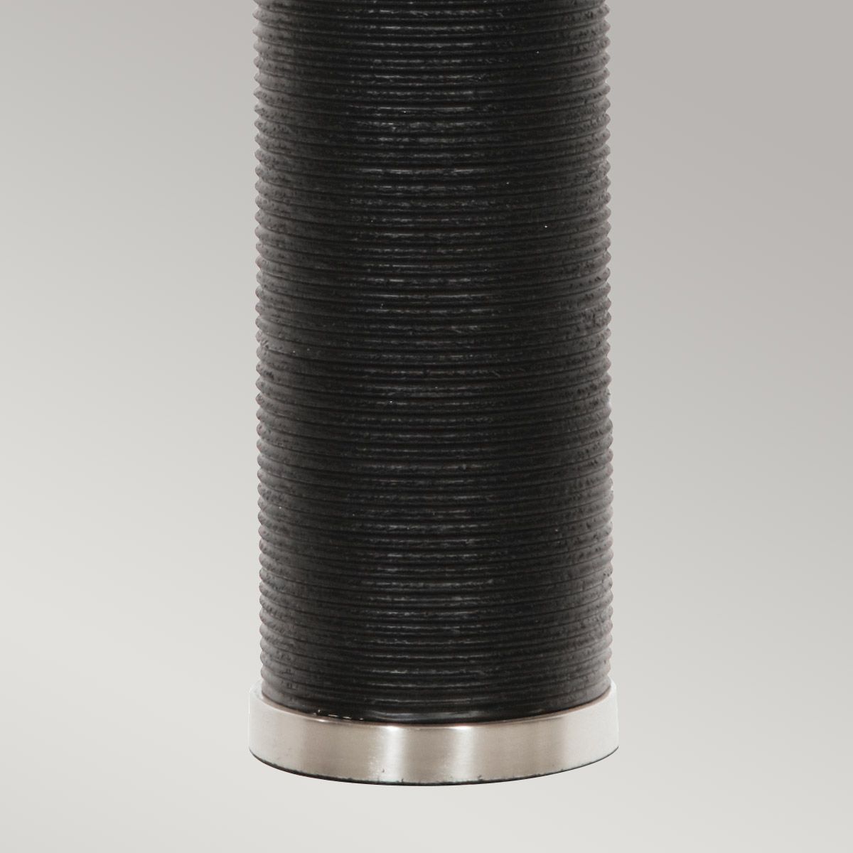 Ripple 1-flammige Tischlampe - Schwarz
