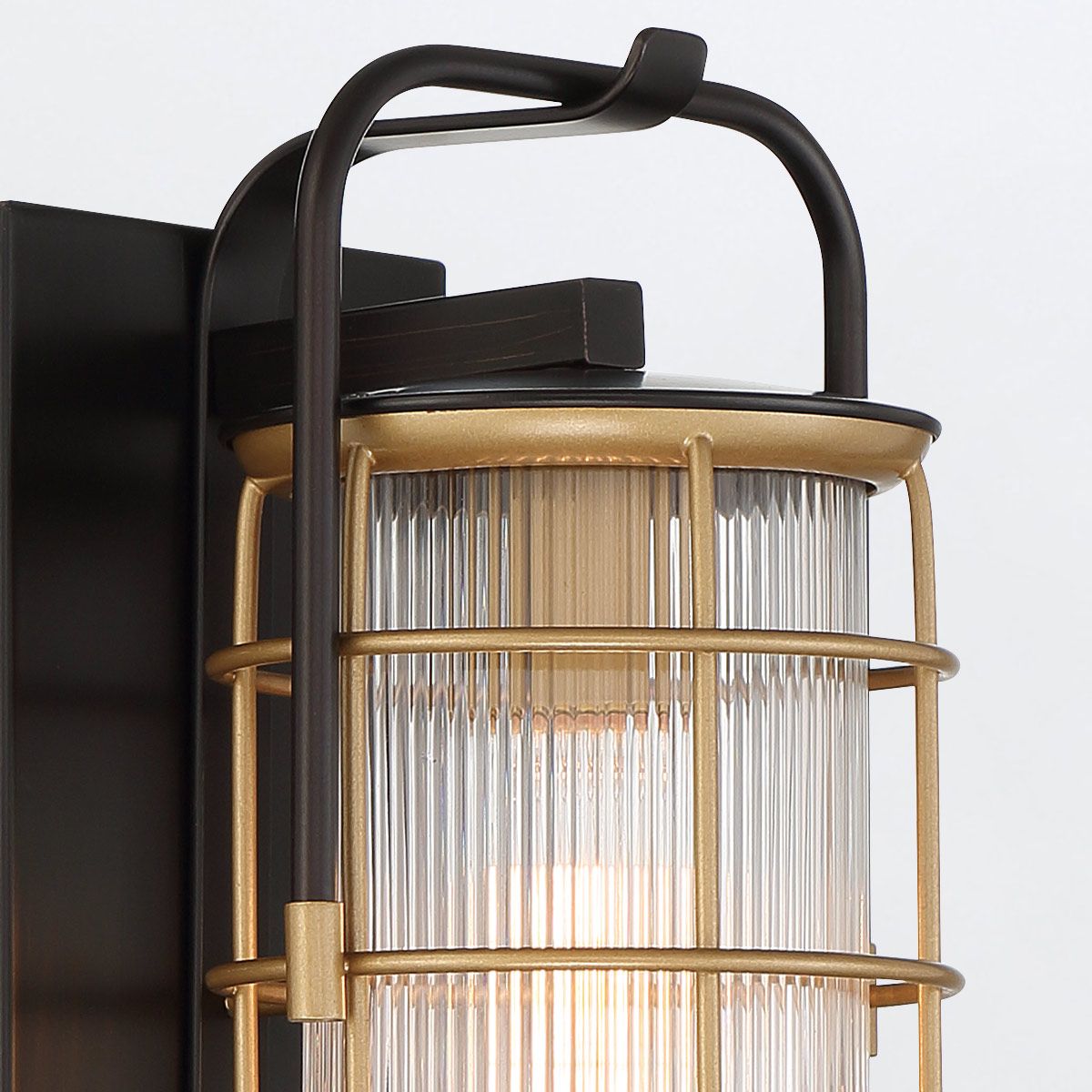 Rivamar 1 - flammige Outdoor - Wandleuchte Klein - Eurofase - QN - RIVAMAR - S - BLK - GD