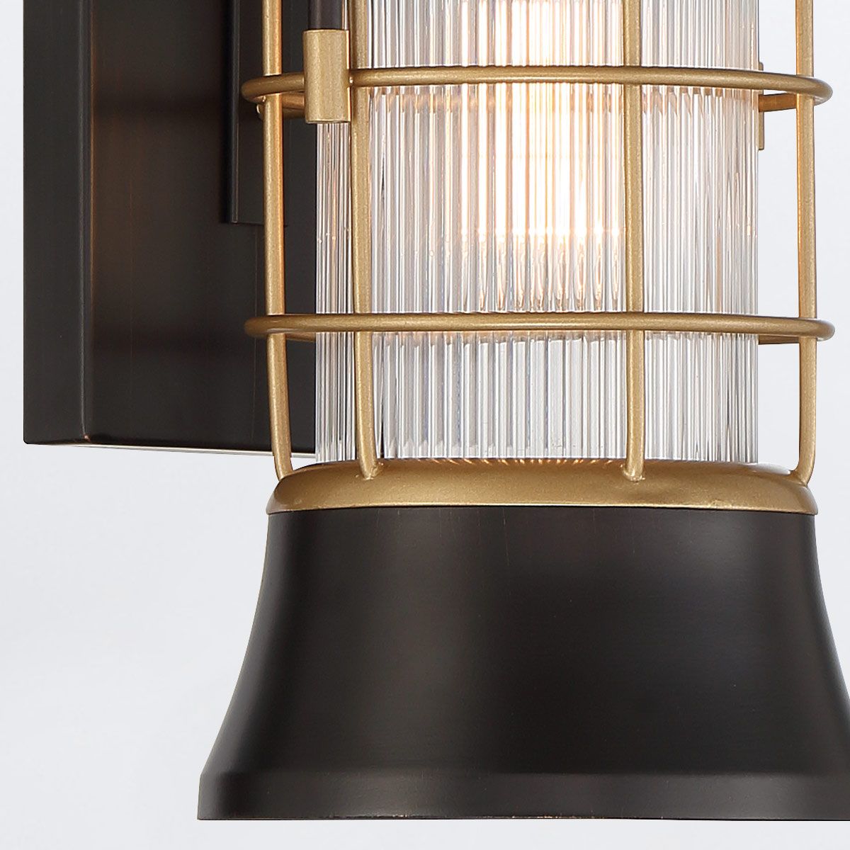Rivamar 1 - flammige Outdoor - Wandleuchte Klein - Eurofase - QN - RIVAMAR - S - BLK - GD