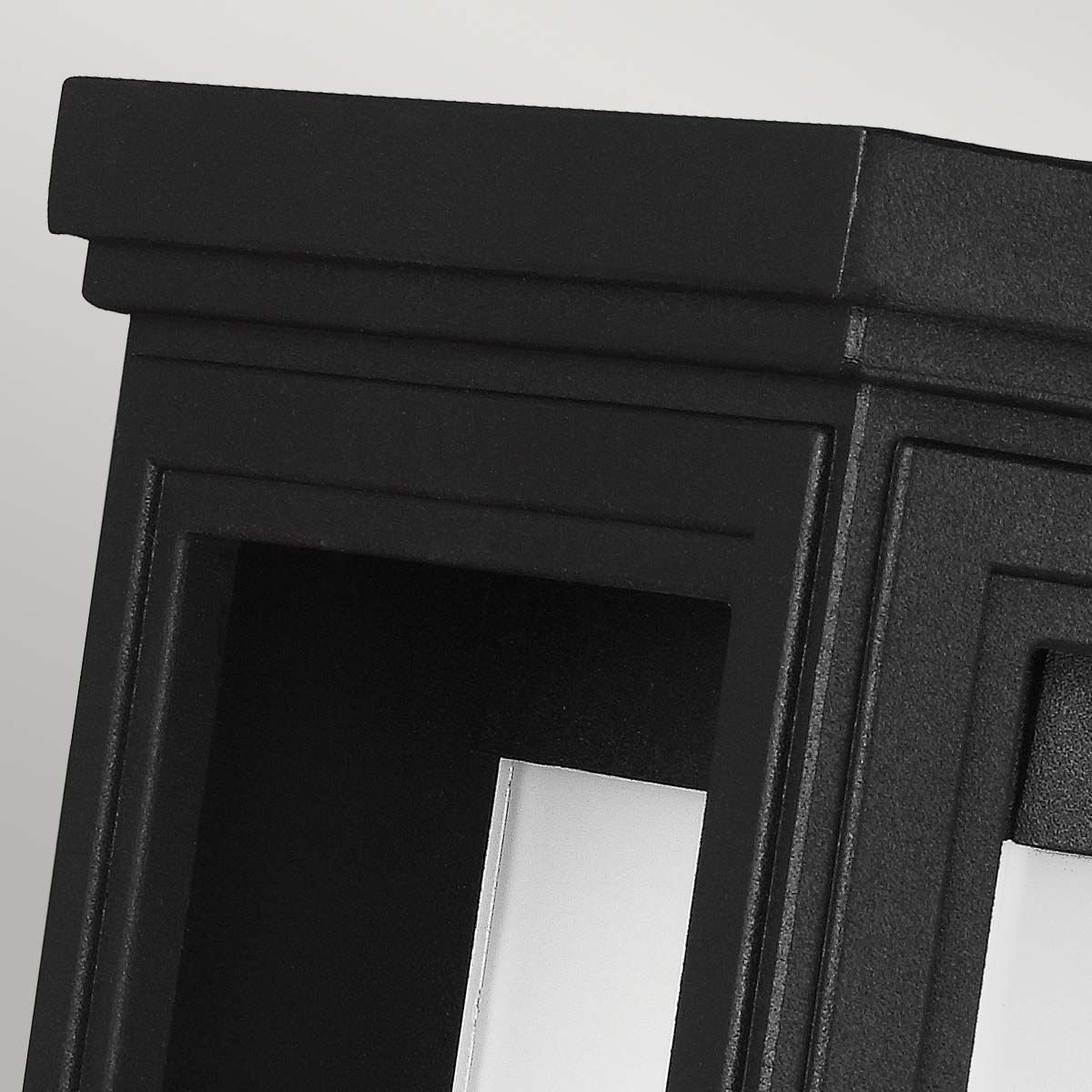 Roscoe 1 - flammige mittelgroße Wandlaterne - Strukturiertes Schwarz - Elsteadlighting - FE - ROSCOE - M