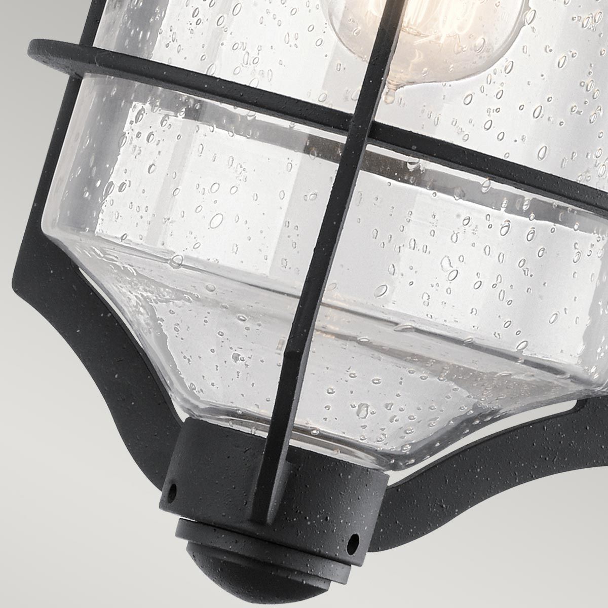 Royal Marine 1 - flammige mittelgroße Wandlaterne - Antik - Schwarz - Elsteadlighting - KL - ROYAL - MARINE2 - M