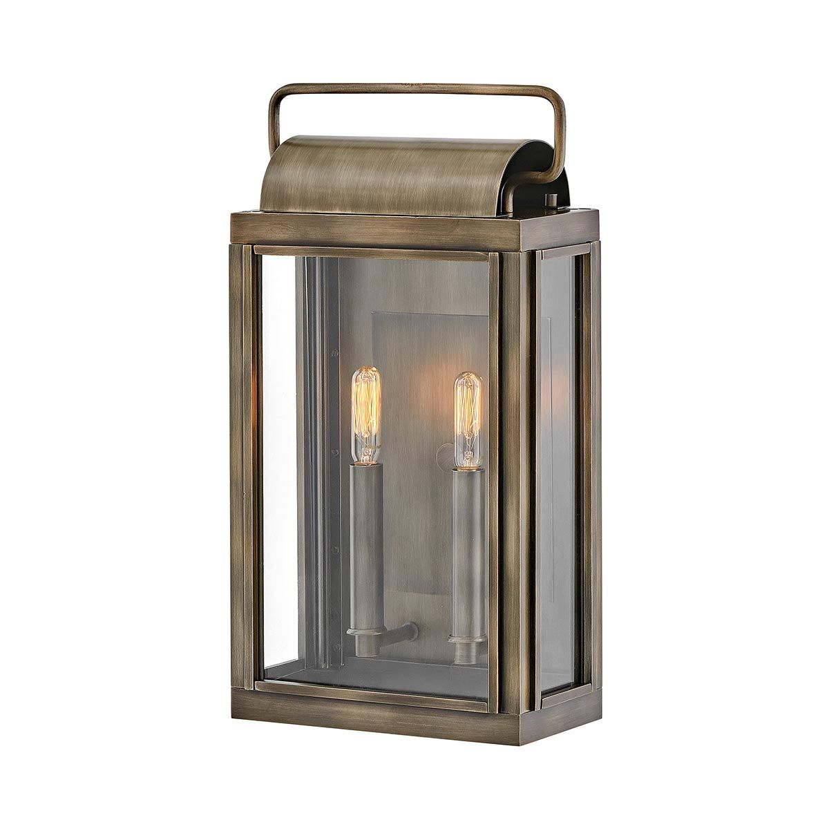 Sag Harbor Wandlaterne, 2 Lichter, mittelgroß, lackierte brünierte Bronze - Elsteadlighting - HK - SAG - HARBOR - M - BU