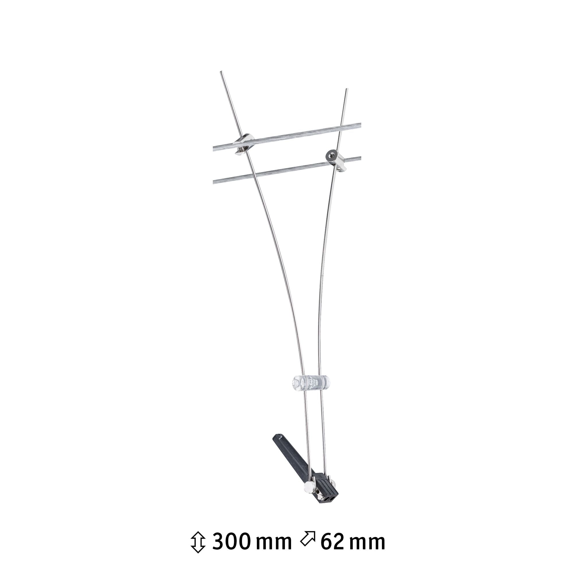 Seilsystem Comet GU5,3 max. 50W dimmbar 12V Chrom - Paulmann - 9711229