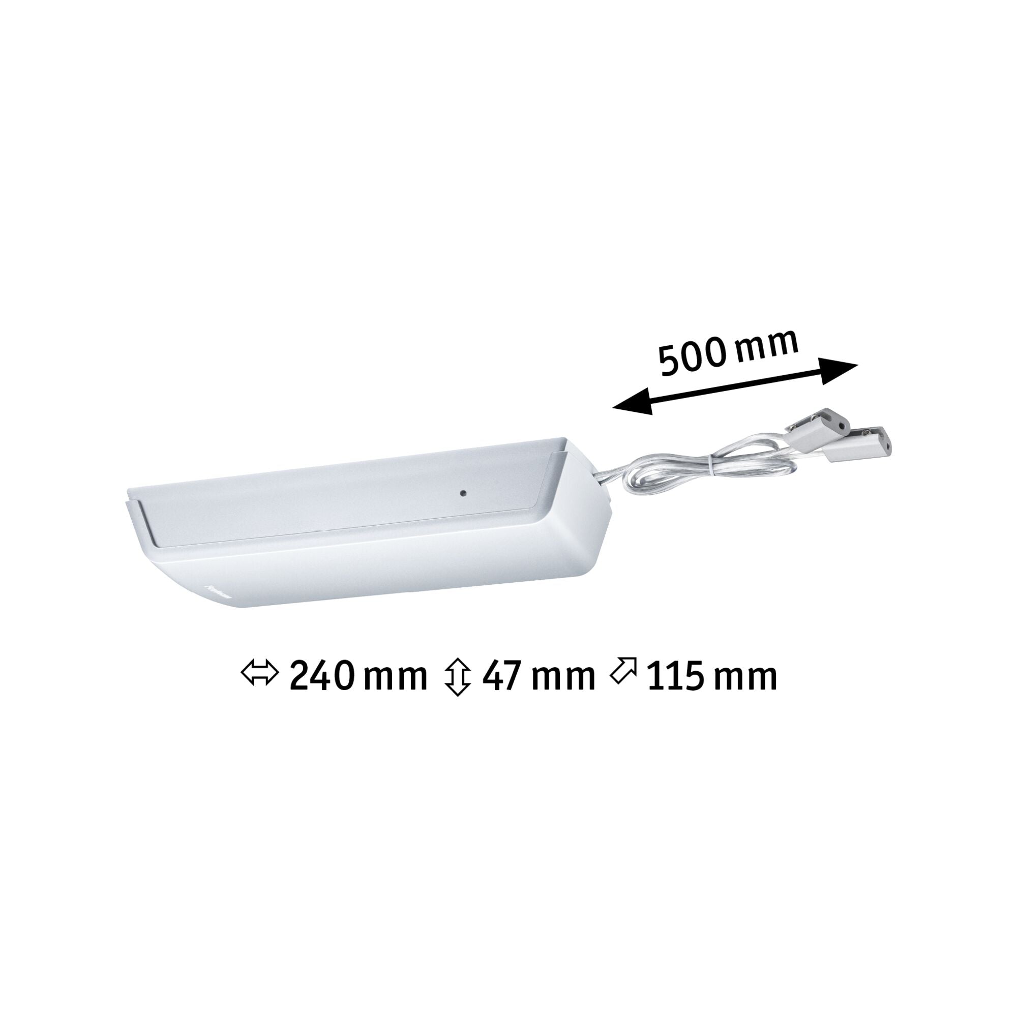 Seilsystem Driver max. 60W 230/12V Chrom matt - Paulmann - 97838