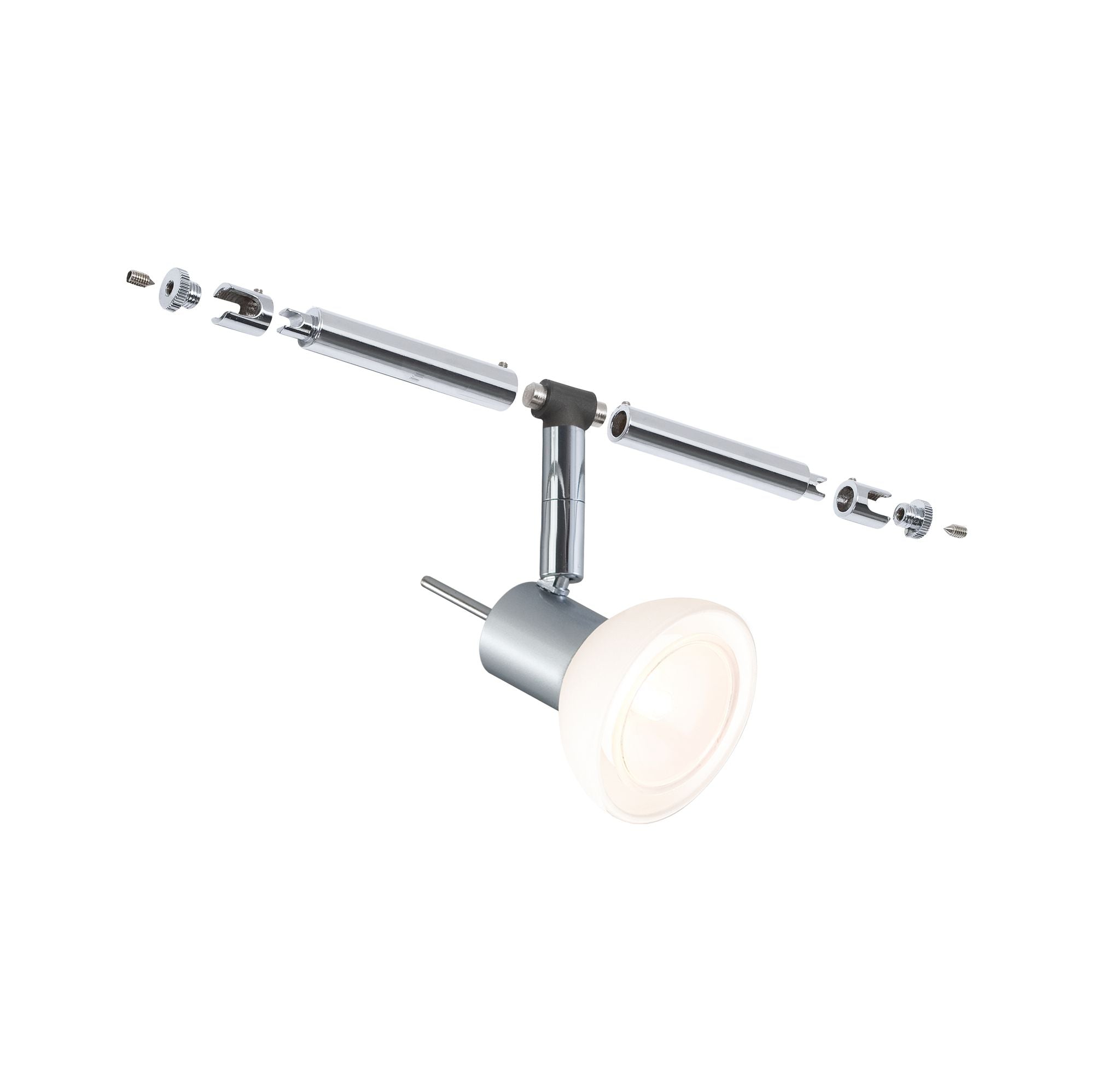 Seilsystem Sheela Einzelspot GU5,3 max. 10W dimmbar 12V Chrom matt/Opal - Paulmann - 94131