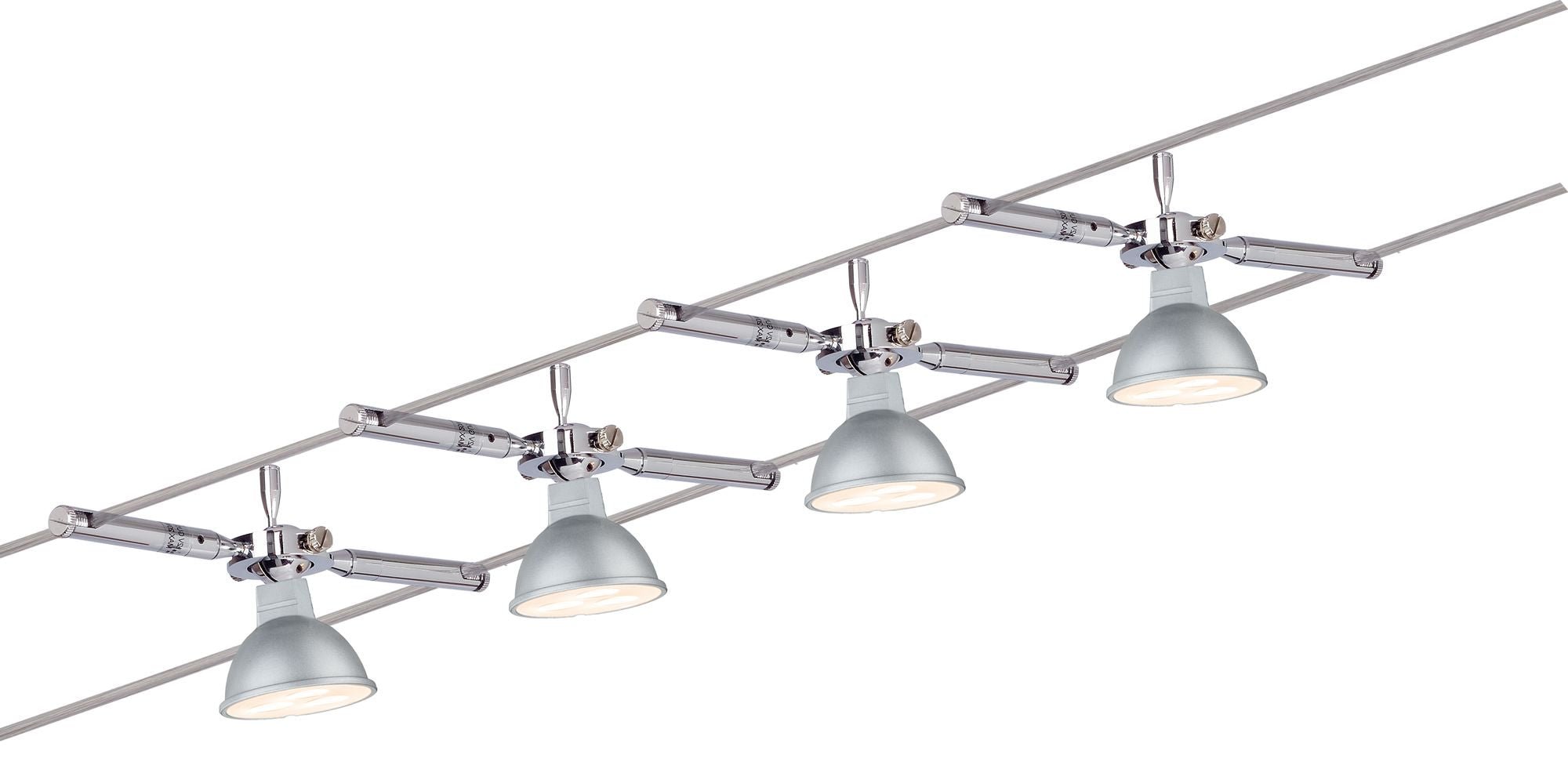 Seilsystem TogoLED Einzelspot GU5,3 max. 10W dimmbar 12V Chrom - Paulmann - 94147