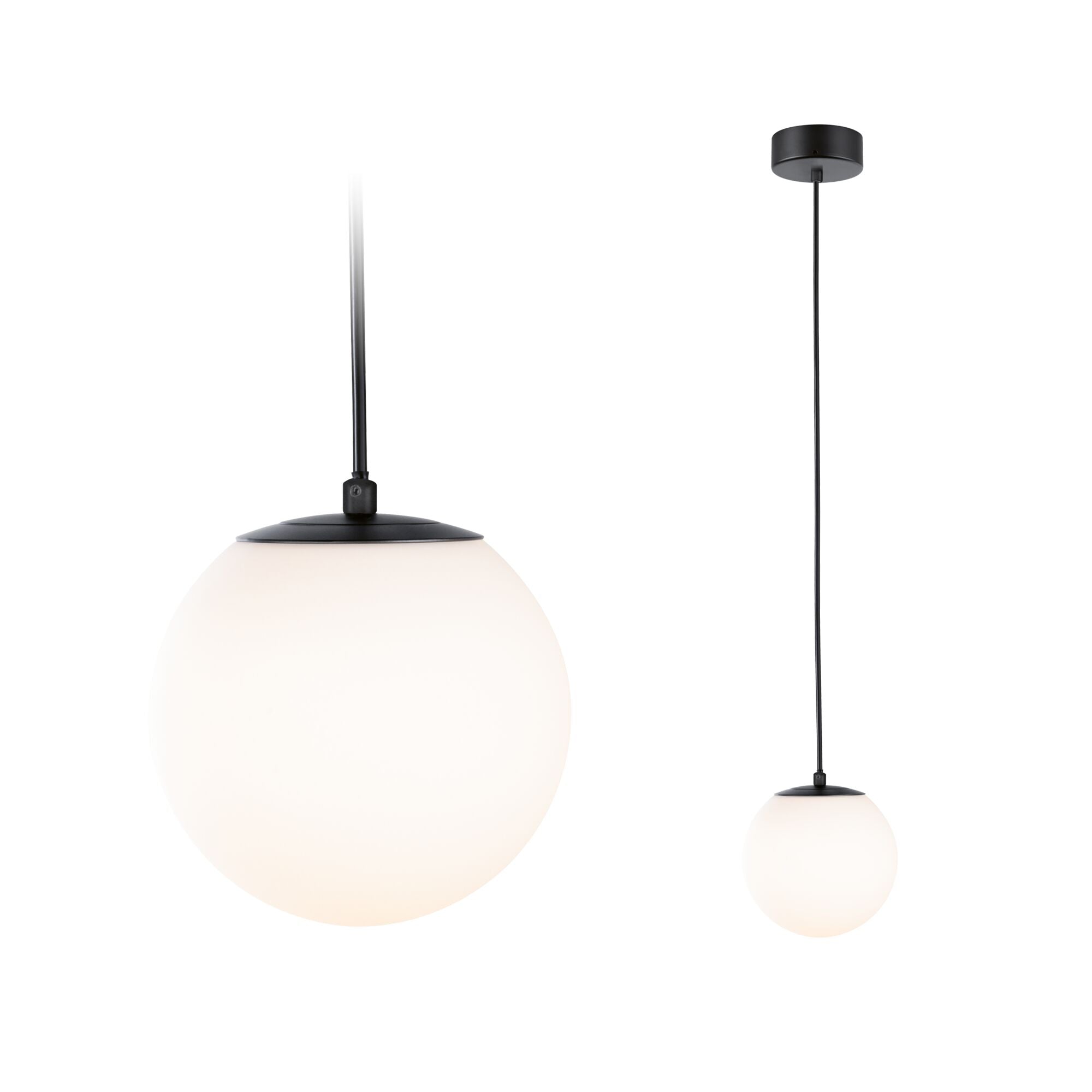 Selection Bathroom Gove IP44 3000K 900lm 9W Schwarz matt/Satin - Paulmann - 71073