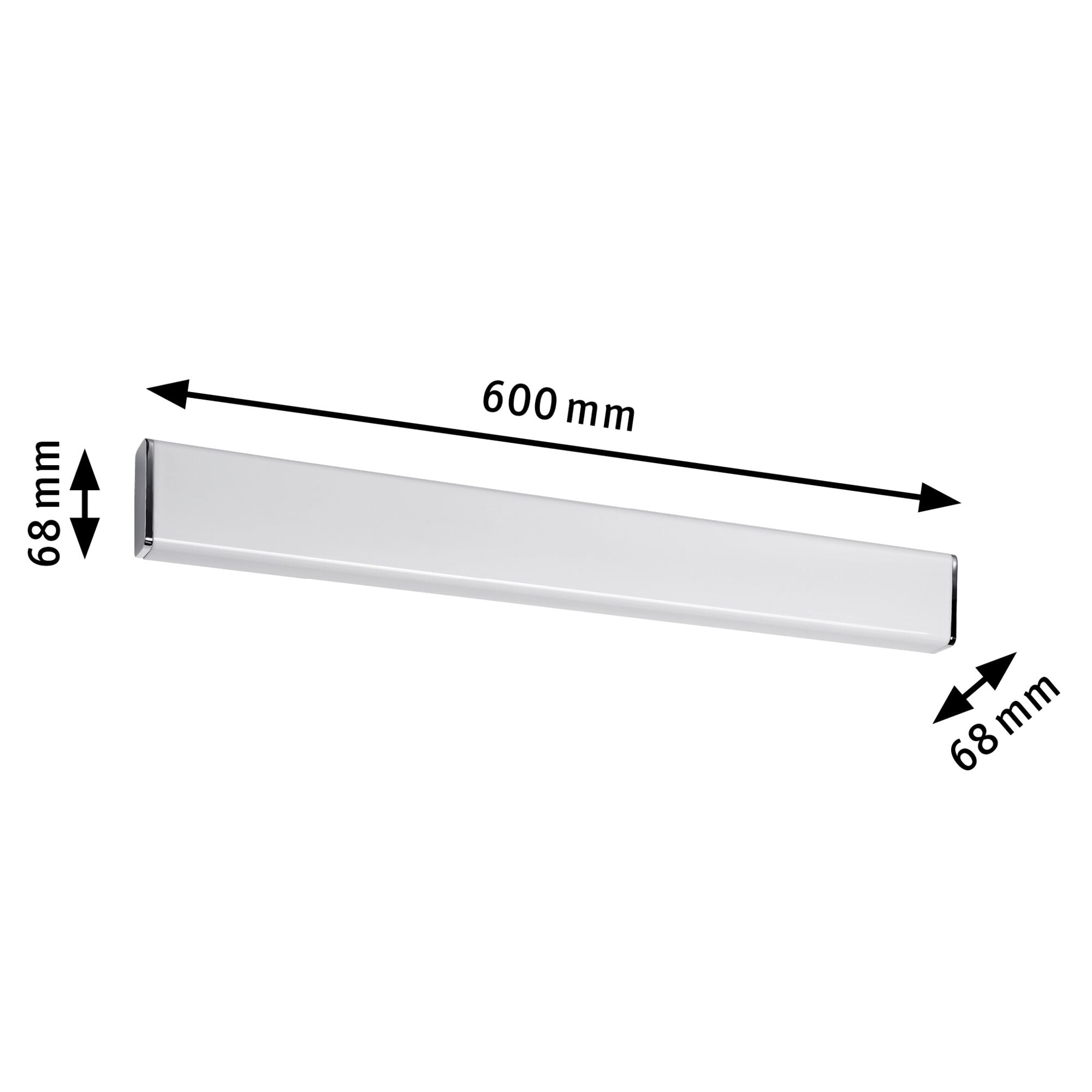 Selection Bathroom Nembus IP44 3000K 600lm 230V 9W Chrom - Paulmann - 70464