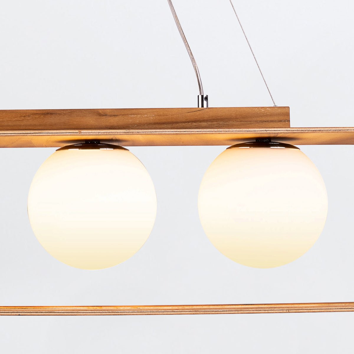 Sfera 3lt Linear Pendelleuchte - Accord Lighting - QN - SFERA - 3P - TEAK