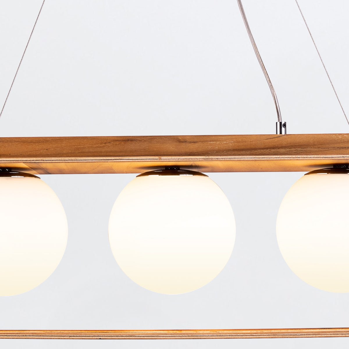 Sfera 3lt Linear Pendelleuchte - Accord Lighting - QN - SFERA - 3P - TEAK