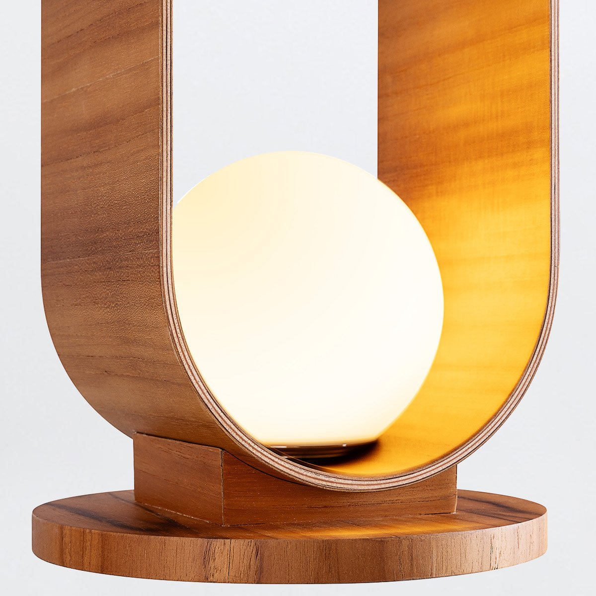 Sfera Tischleuchte - Accord Lighting - QN - SFERA - TL - L - TEAK