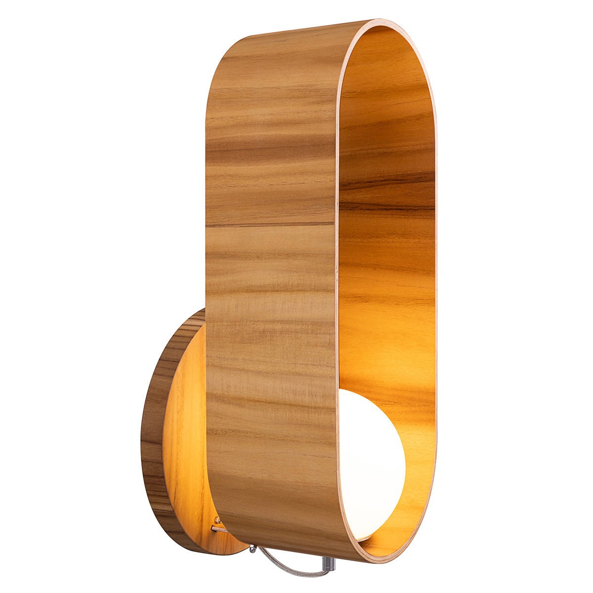 Sfera Wandleuchte - Accord Lighting - QN - SFERA - WB - L - TEAK