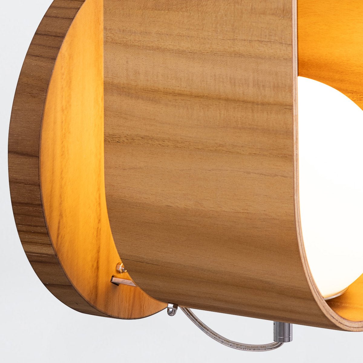 Sfera Wandleuchte - Accord Lighting - QN - SFERA - WB - L - TEAK