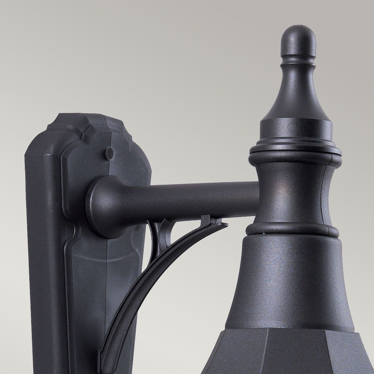 Shannon 1 - flammige Down - Wandlaterne - Schwarz - Elsteadlighting - SHANNON - DOWN