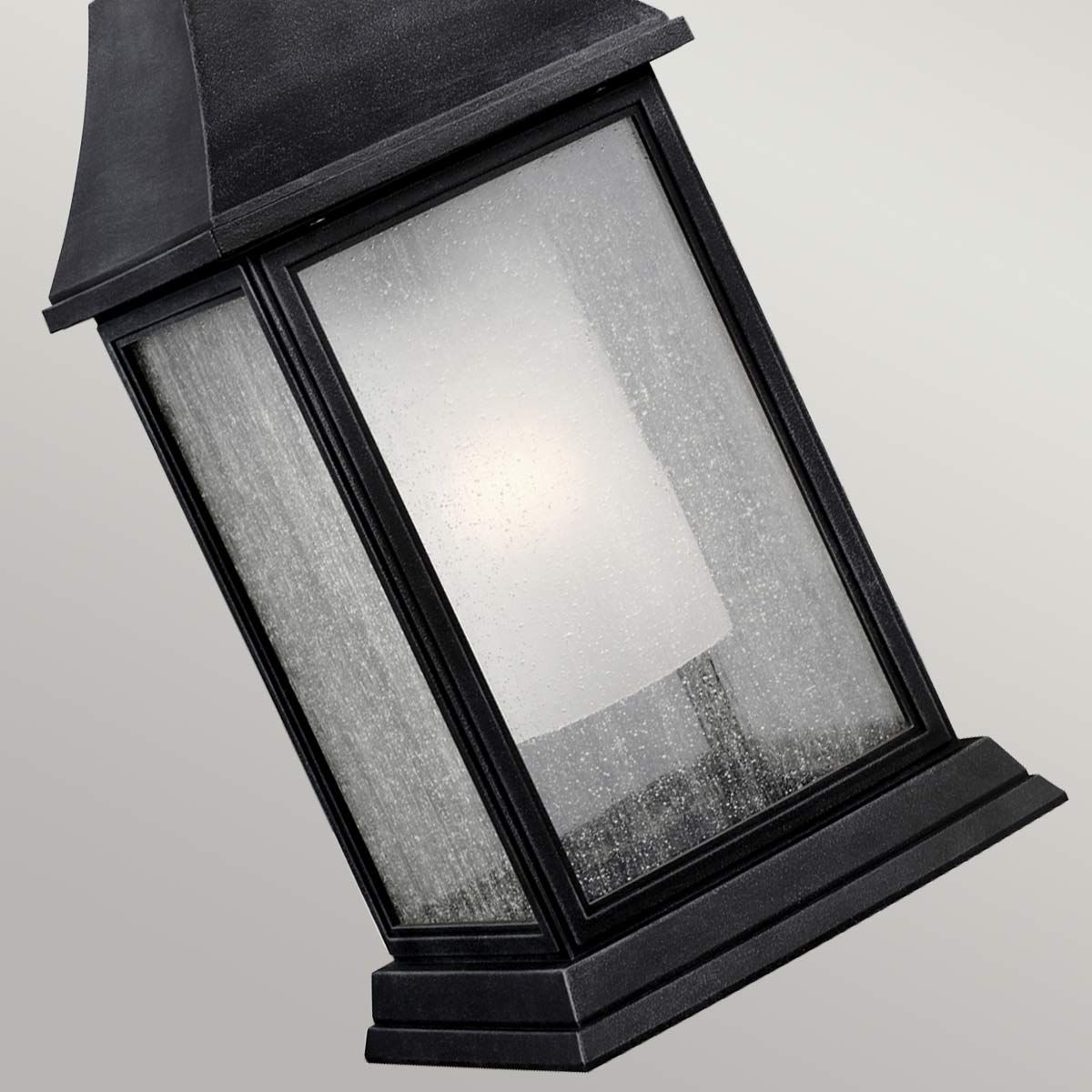 Shepherd 1 - flammige große Kettenlaterne - dunkles verwittertes Zink - Elsteadlighting - FE - SHEPHERD - 8L