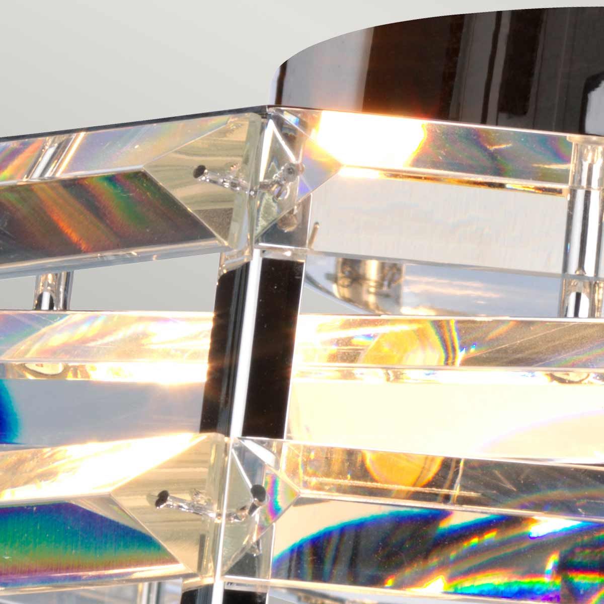 Shoal Deckenleuchte, 4 Lichter, Nickel poliert
