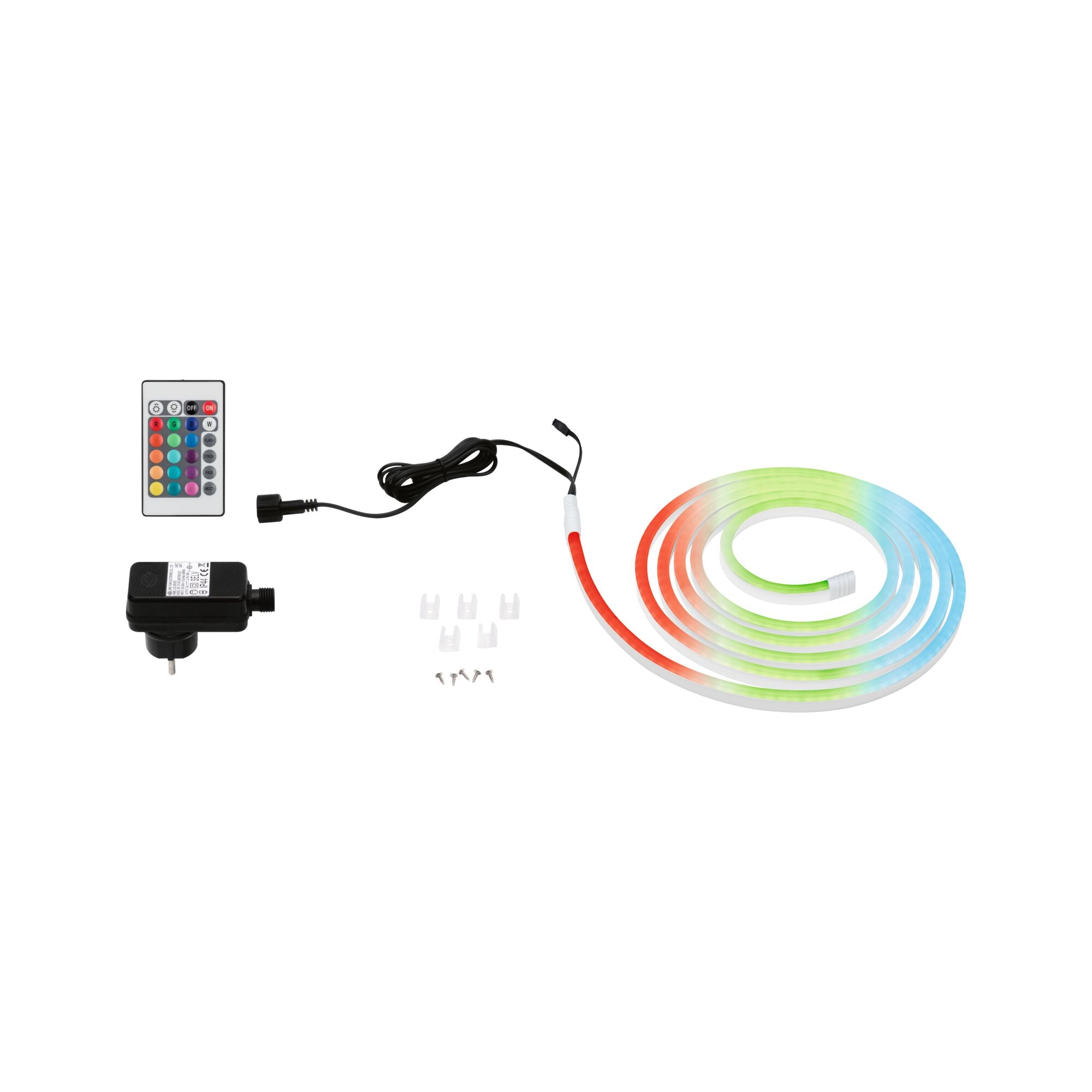 SimpLED Outdoor Komplettset 3m IP65 19,5W 38lm/m 72 LEDs/m RGB - Paulmann - 78889